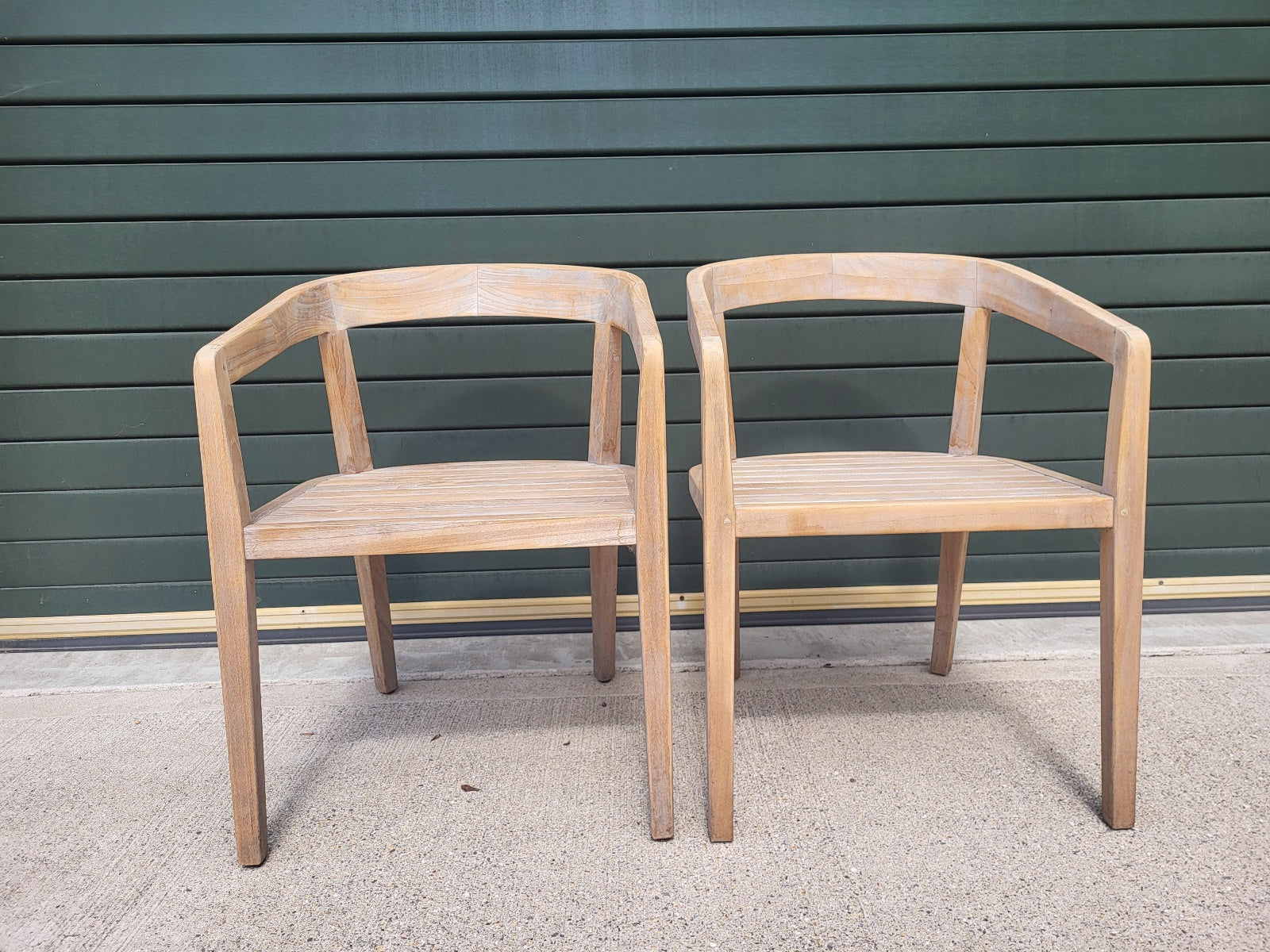 Chic Teak carver chairs