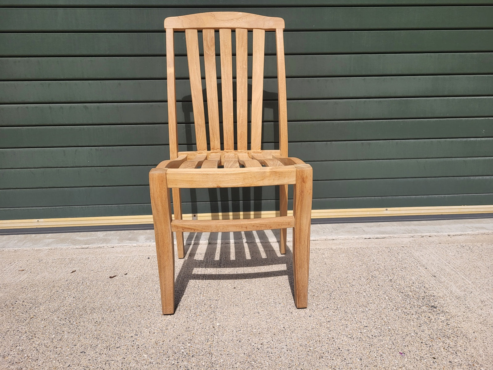 Chic Teak armless garden chair