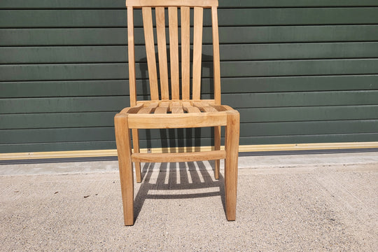 Chic Teak armless garden chair