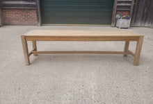 Chic Teak backless garden bench