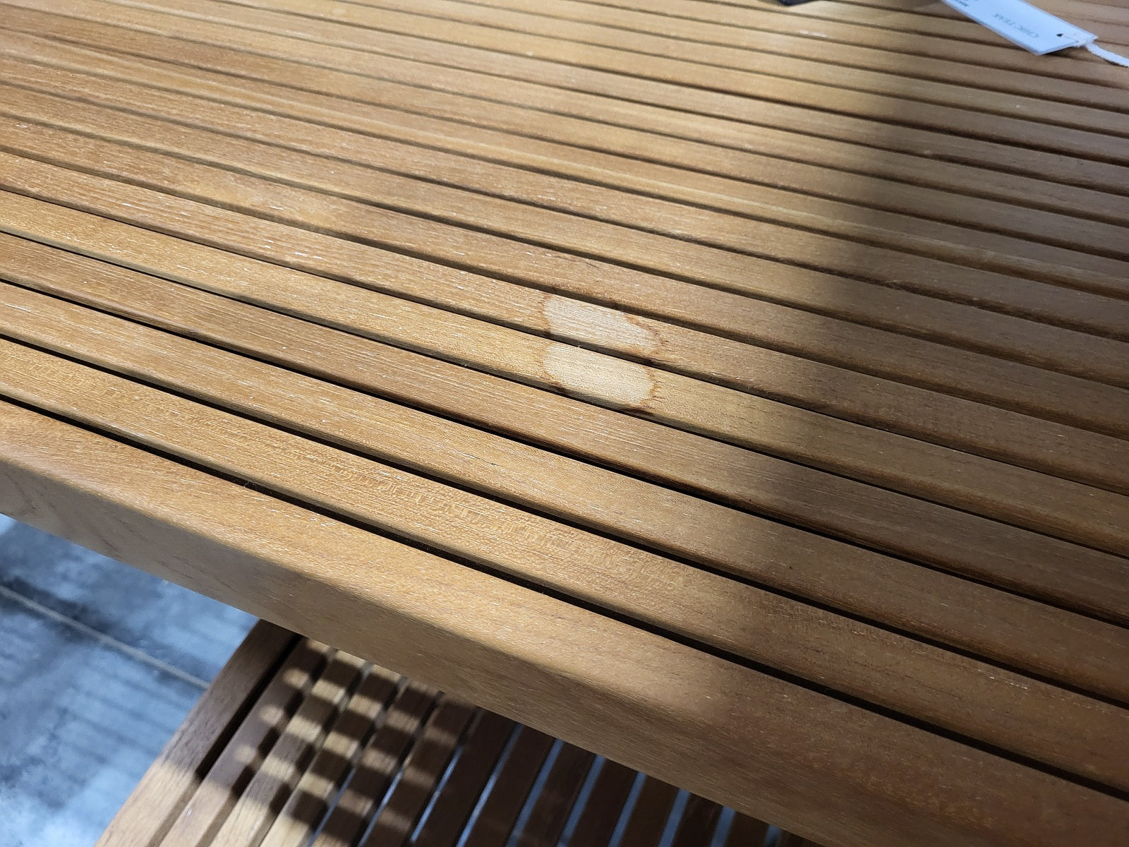 Mayfair Square Pedestal Table 90cm - no parasol hole