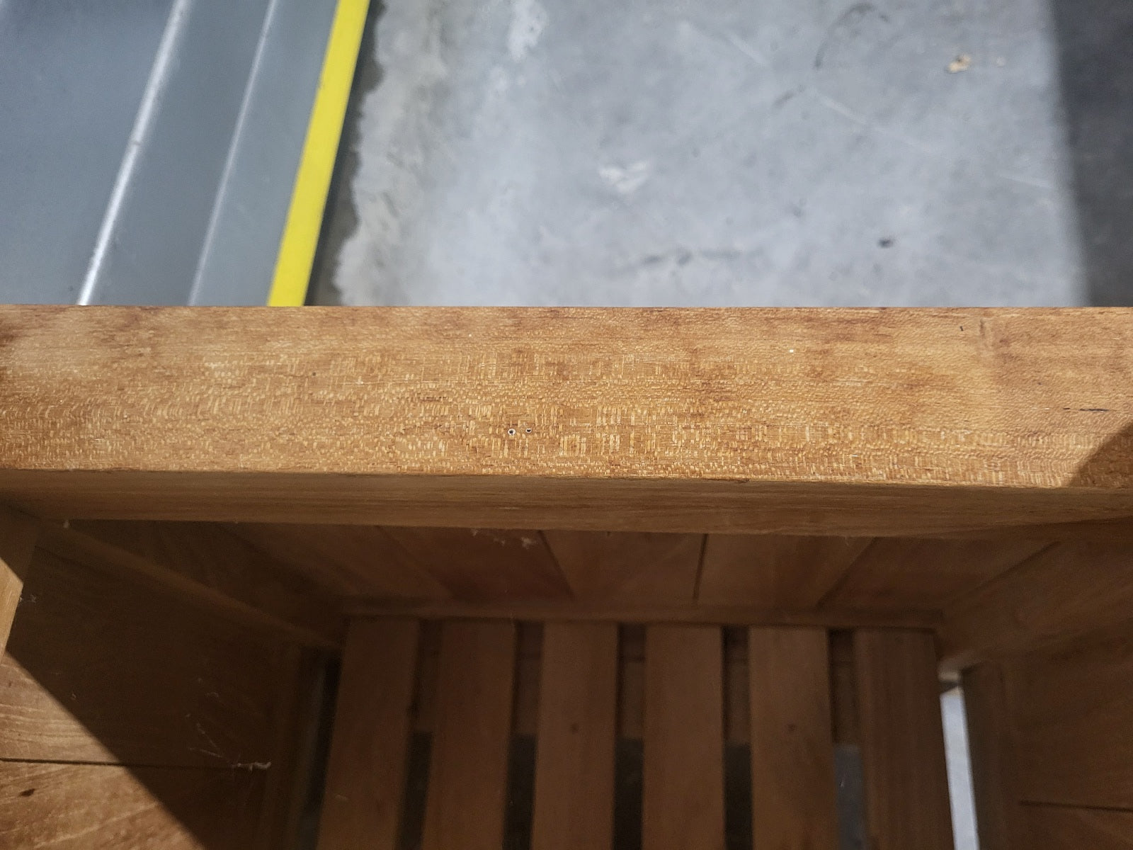 SALE - Square Teak Planter 55cm without Liner (26006)