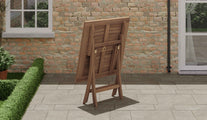  Square Folding Teak Garden Table