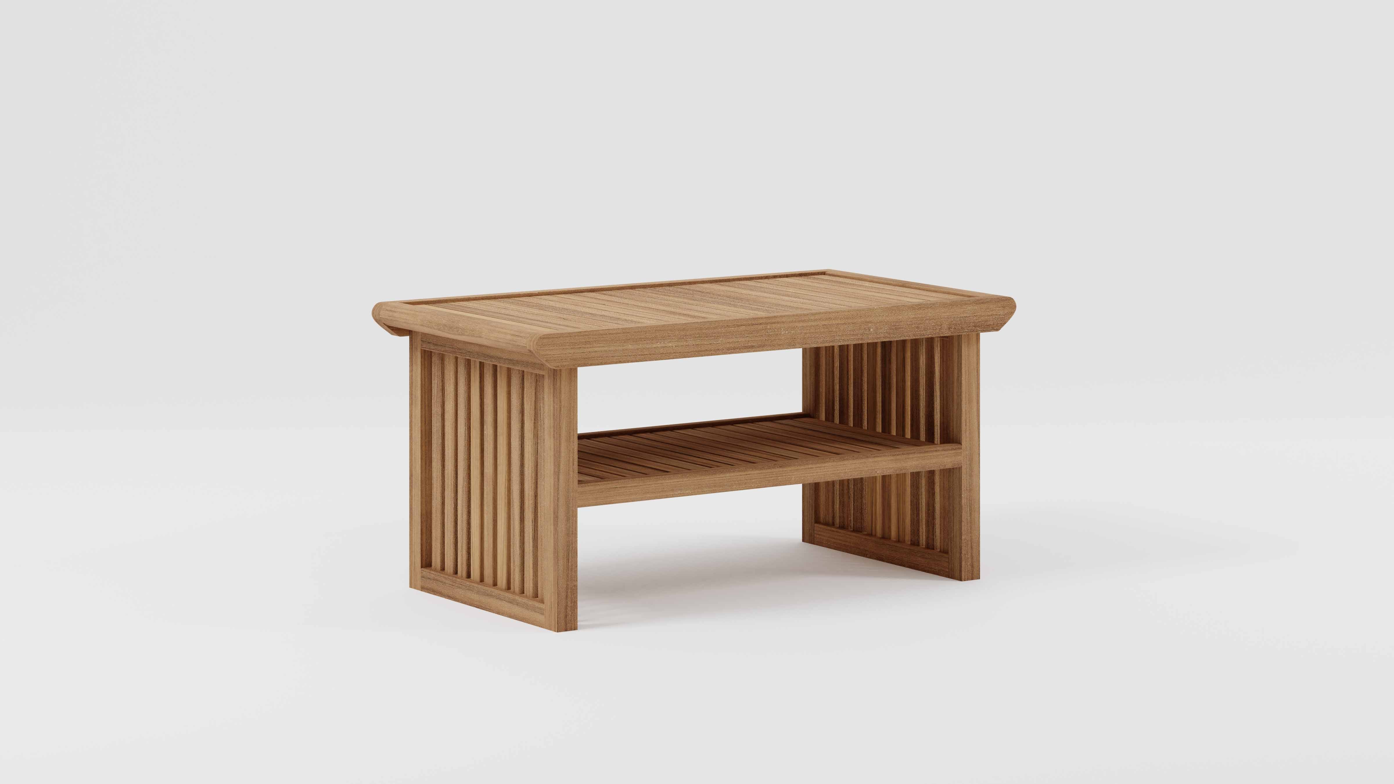 Ascot Teak Coffee Table Studio