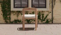 Windsor Teak Garden Carver Chair Rear View