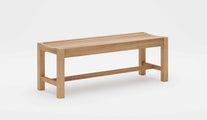 Teak 130cm Backless Bench Studio