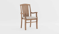 Dorchester Teak Carver Garden Chair with Ecru Cushion