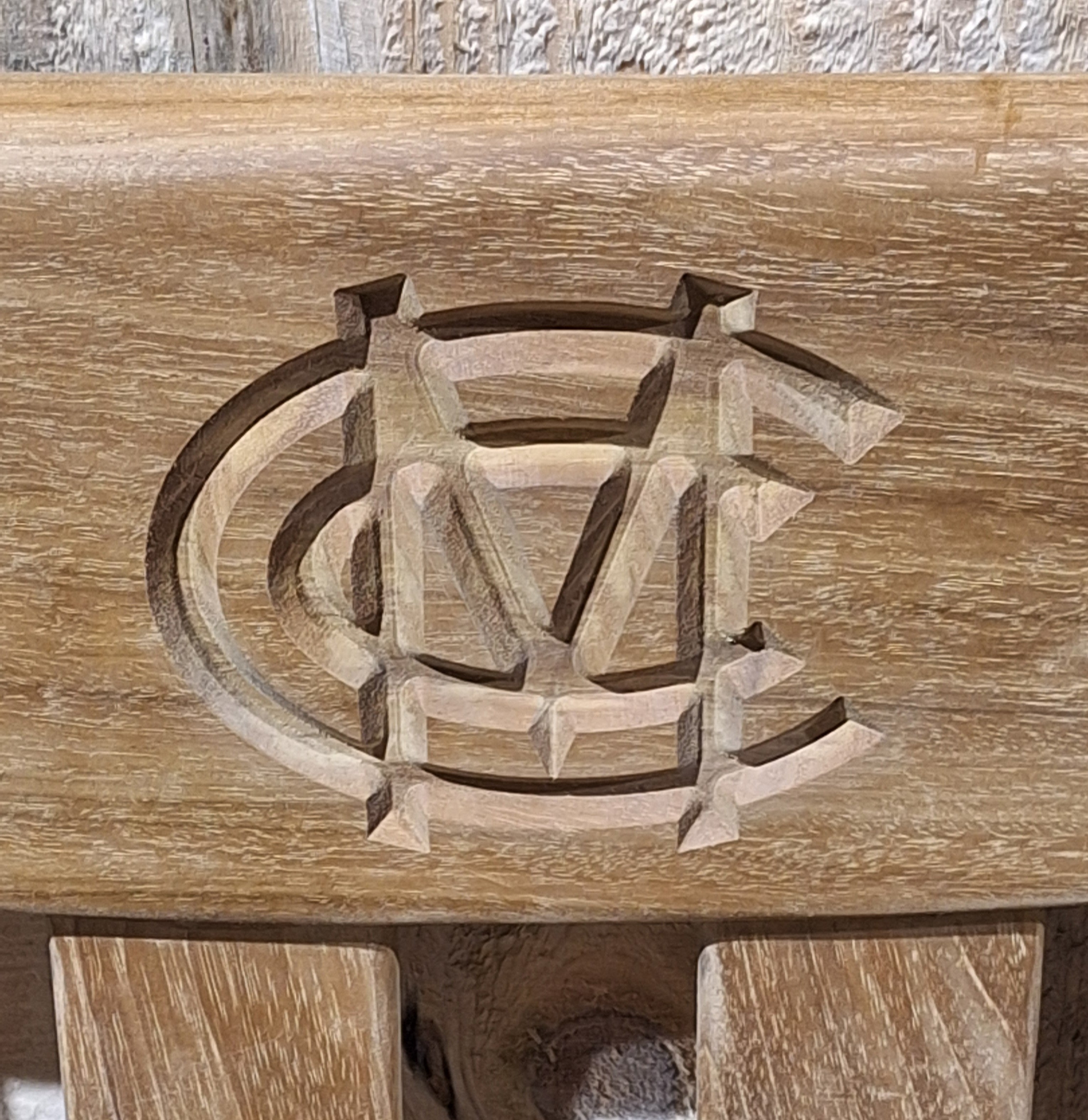 MCC Engraved Logo Detail View