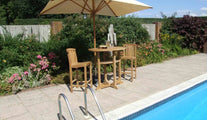 Gloucester Teak Bar Table & Winchester Bar Chairs
