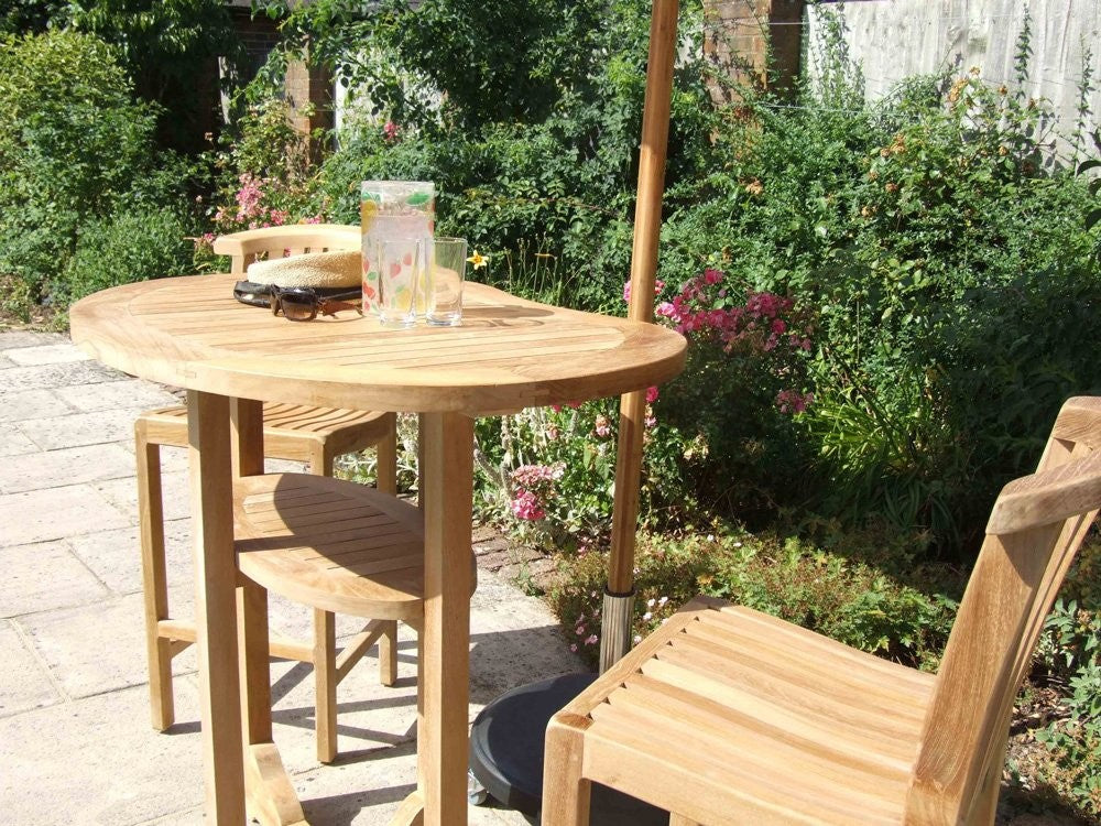 Gloucester Teak Bar Table & Winchester Bar Chairs