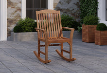 Balmoral Teak Rocking Chair Front Angled View