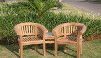 Gloucester teak companion seat
