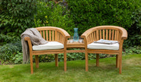 Gloucester teak companion seat