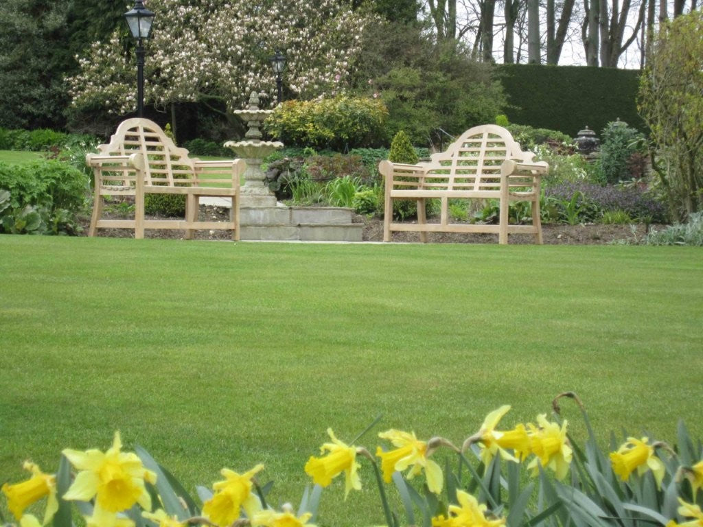 Lutyens Teak Garden Bench