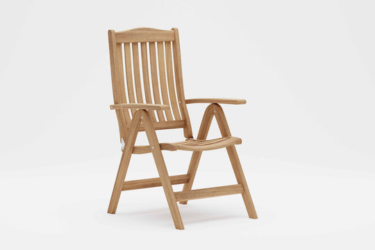 Lymington Teak Reclining Garden Chair