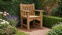 MCC Members Chair In A Lovely Quiet Corner Of The Garden