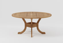 SALE - Round Pedestal Table 120cm with parasol hole (26001)