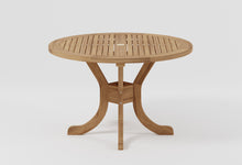 SALE - Round Pedestal Table 90cm with parasol hole (26016)