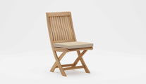 Ripon Teak Garden Dining Chair with Ecru Cushion