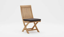 Ripon Teak Garden Dining Chair with Graphite Cushion