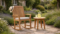 Balmoral Rocking Chair in a Country Garden