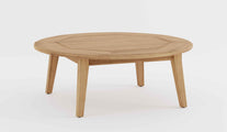Windsor 110cm Diameter Round Teak Coffee Table Studio