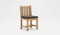 Salisbury Dining Chair with Graphite Cushion