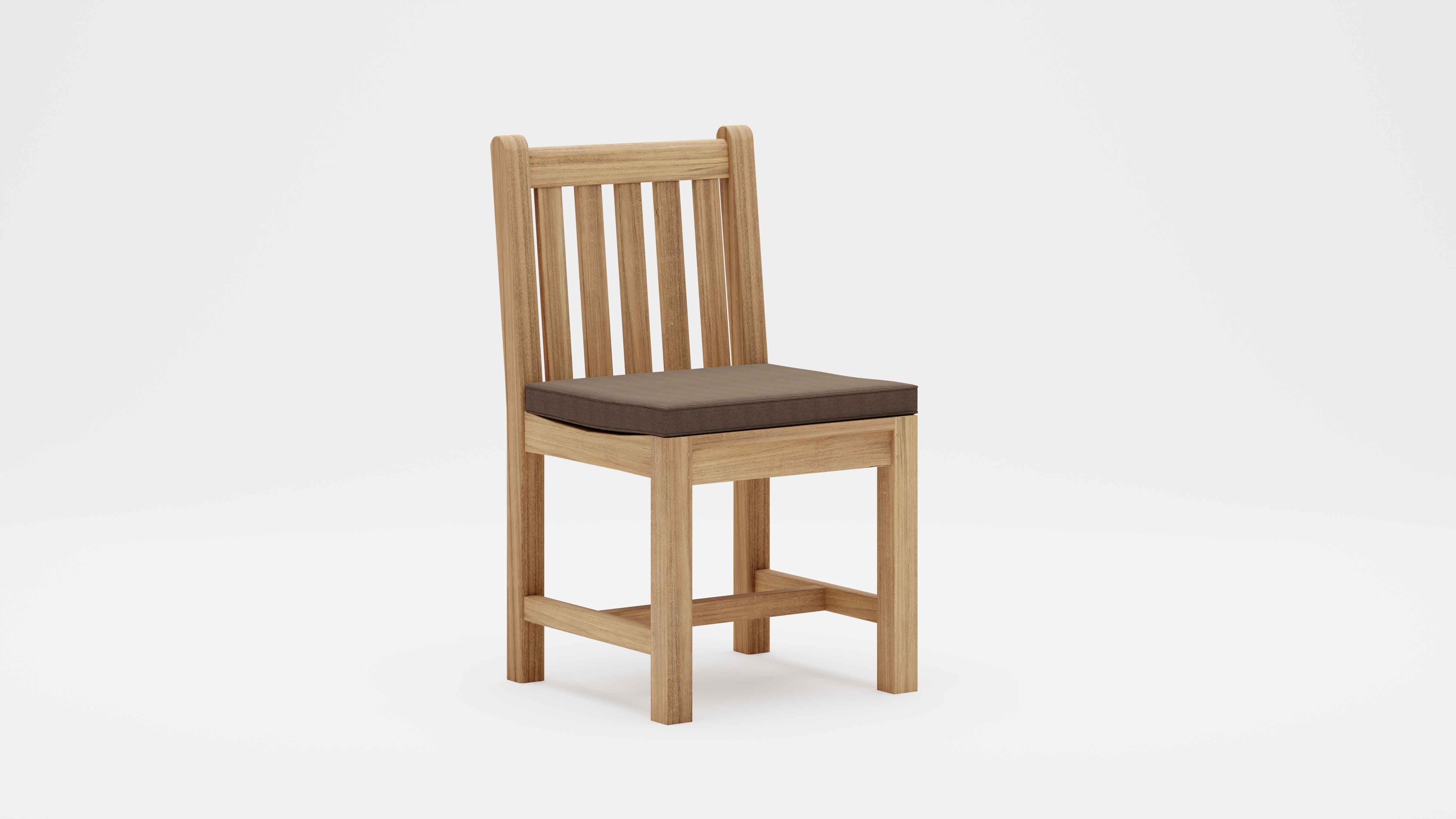 Salisbury Dining Chair with Taupe Cushion