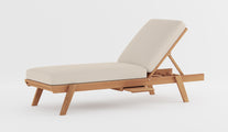 Lounger With Ecru Cushion