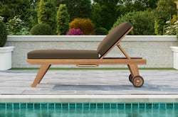 High Level Sunlounger Side View