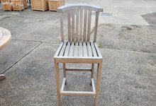 SALE - Winchester Teak Bar Chair - Without Arms  (19057)