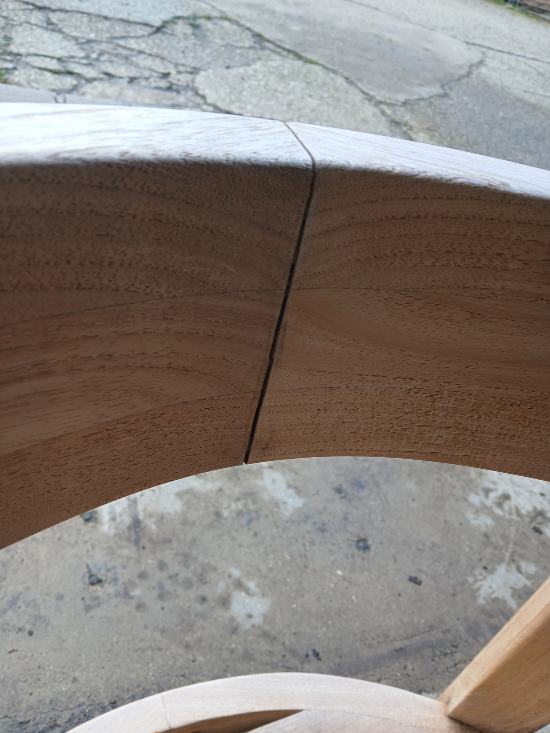 Chic Teak Windsor Chair close up