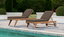 Image shows High Level alongside Standard Lounger to highlight the difference.