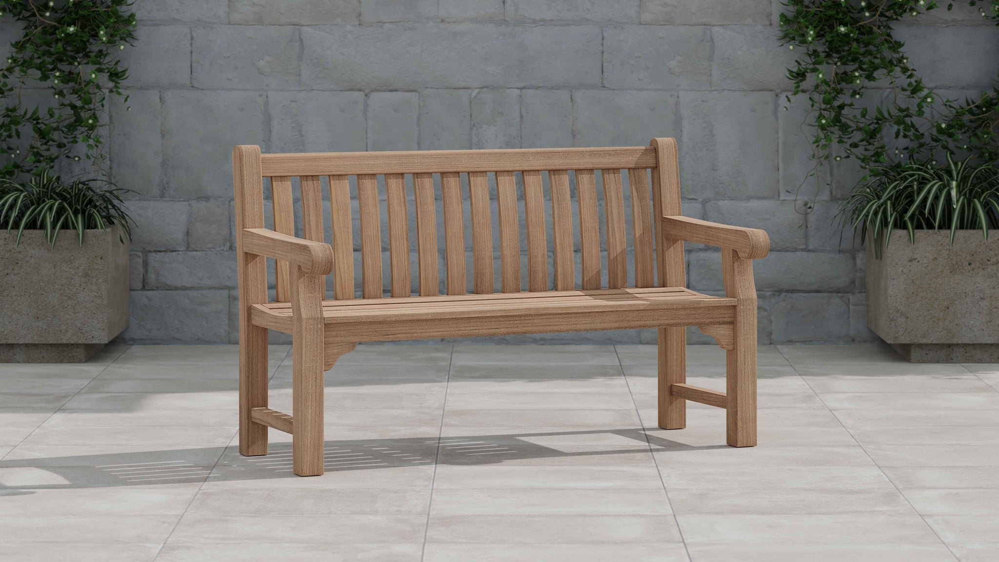 Salisbury Teak Garden Bench