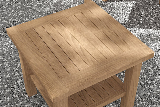 Square Teak Coffee Table 70 x 70cm