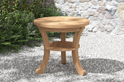 Round Teak Coffee / Side Table 60cm