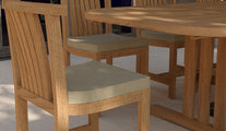Deluxe Extending Table & 8 Winchester Chair Set