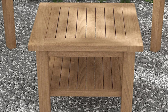 Square Teak Coffee Table 70 x 70cm