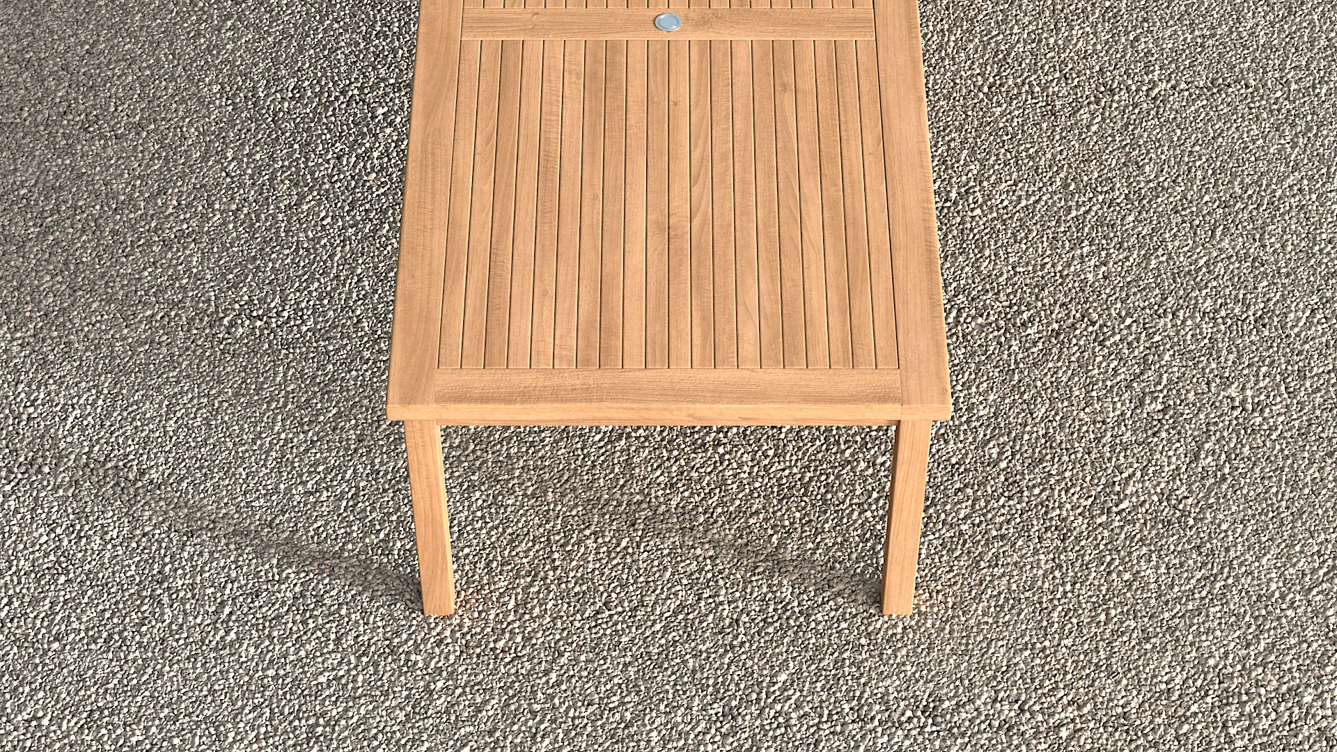 Teak Fixed Rectangular Garden Dining Table & Lymington Recliner Chairs