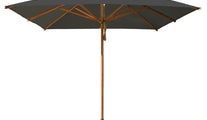 Square Taupe Garden Parasol 