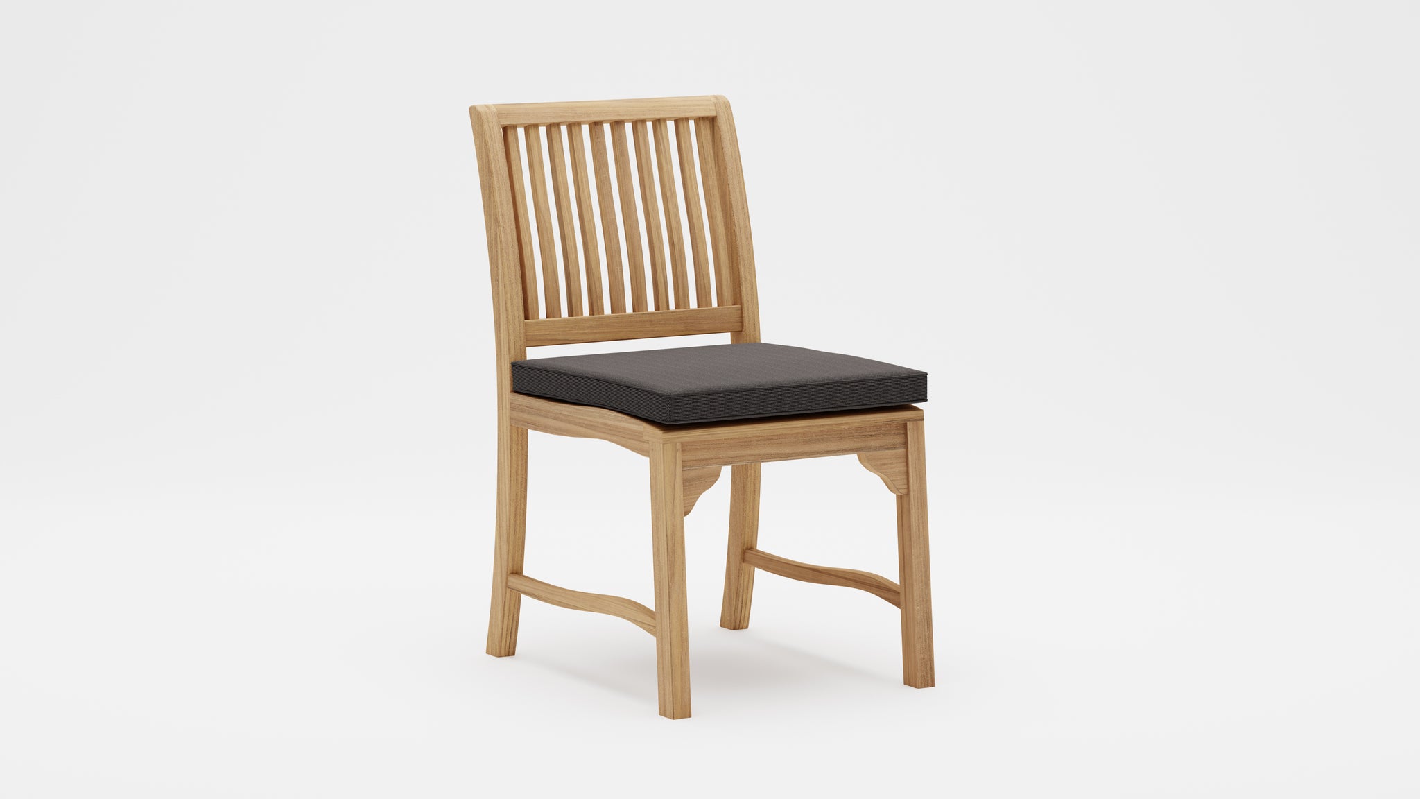 Guildford Teak Garden Dining Chair  with Graphite Cushion