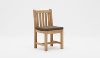 Salisbury Dining Chair with Taupe Cushion