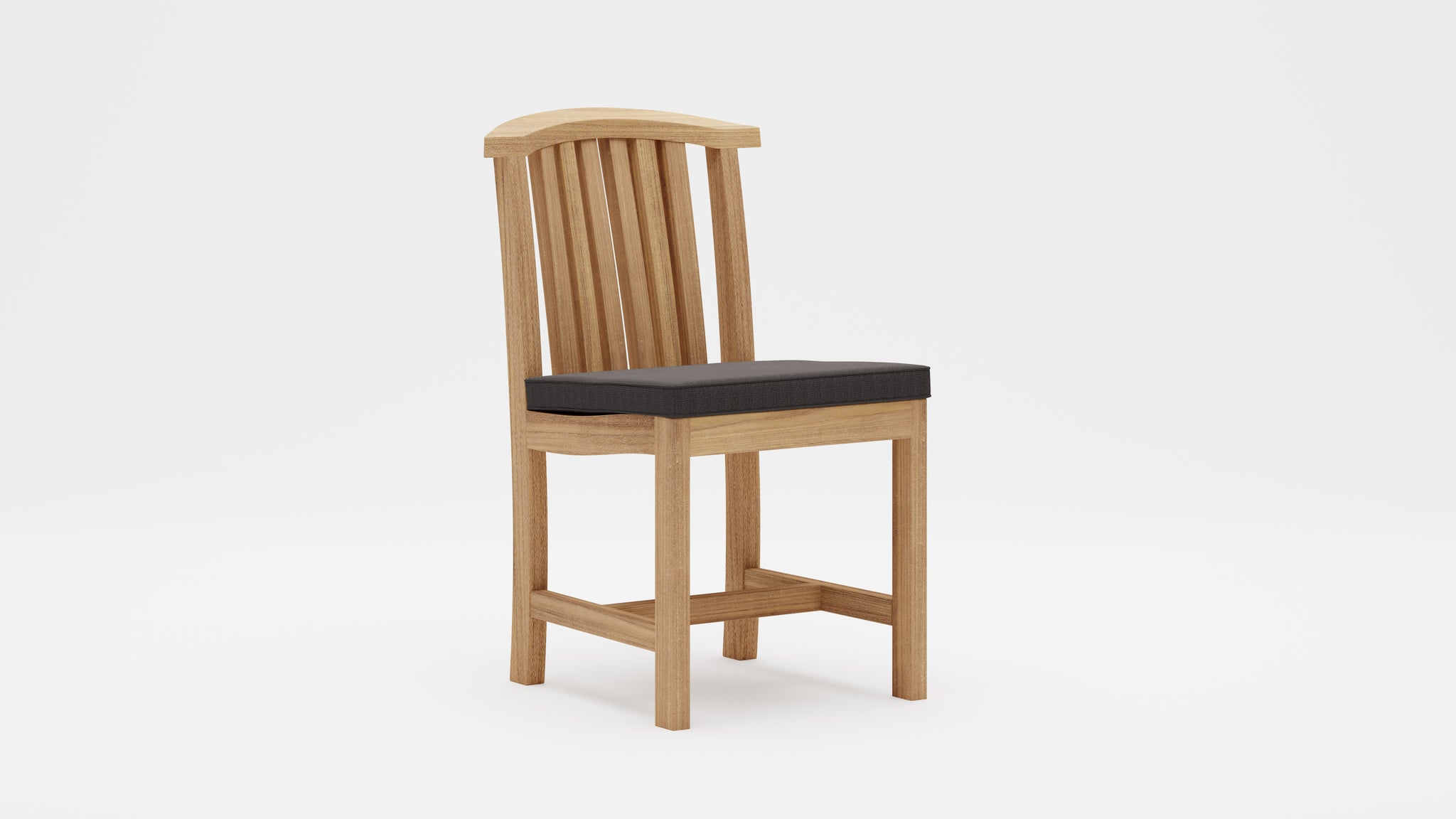 Winchester Teak Dining Chair with Graphite Cushion