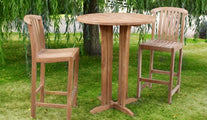 Teak Bar Table with Winchester Bar Chairs